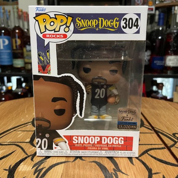 Funko Other - Funko POP! Snoop Dogg Pittsburgh Steelers Jersey Tha Dogg House Limited Edition